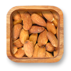 GOOD EARTH ROASTED ALMONDS 100G