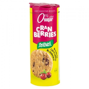 SANTIVERI CRANBERRIES DIGESTIVE BISCUITS 190G