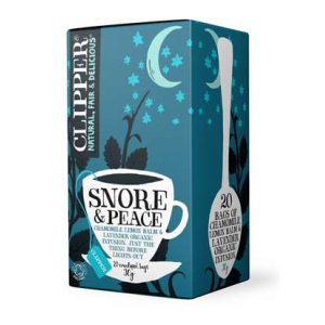 CLIPPER SNORE & PEACE TEA X 20