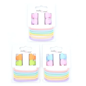 MOLLY & ROSE 8833 HAIR CLIPS & ELASTICS HAIR SET