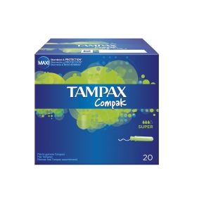TAMPAX COMPACT SUPER