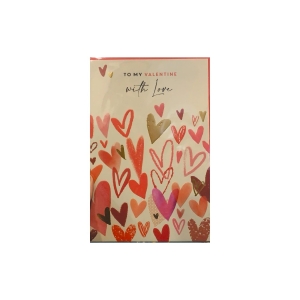 TO MY VALENTINE WITH LOVE CARD