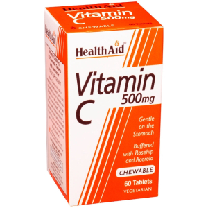 HEALTH AID VIT C CHEWABLE X60