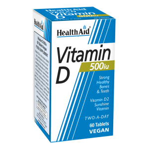 HEALTH AID VITAMIN D 500IU