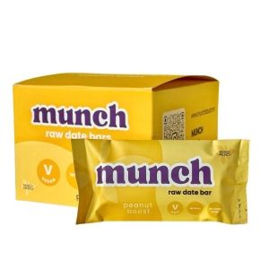 MUNCH ABUNCH RAW DATE BAR PEANUT BOOST 56G