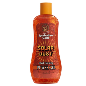 AUSTRALIAN GOLD SOLAR DUST DARK TANNING POWER GEL 237ML
