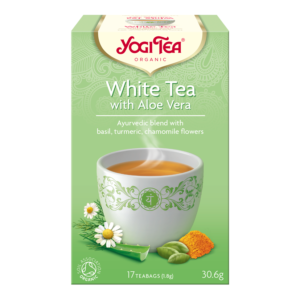 YOGI TEA WHITE TEA WITH ALOE VERA