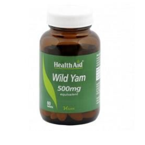 HEALTH AID WILD YAM 60 TABS