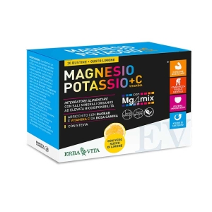 ERBA VITA MAGNESIUM & POTASSIUM + VITAMIN C X20 SACHETS
