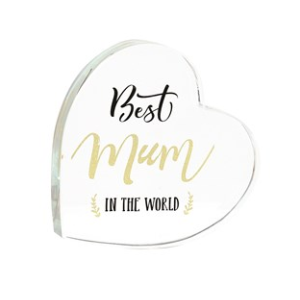 STRAITS 26297 BEST MUM PAPERWIEGHT 9CM