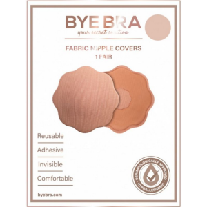 BYE BRA FABRIC NIPPLE COVERS X 1 PAIR