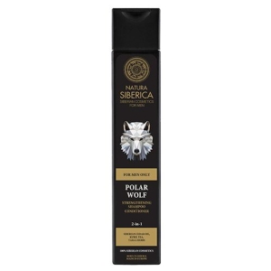 NATURA SIBERICA 51298E MEN STRENGTHENING SHAMPOO-CONDITIONER 2-IN-1 POLAR WOLF, 250 ML