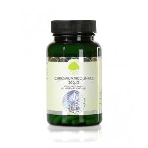 G&G CHROMIUM PICOLINATE 200MCG X 60 VEGTABLE CAPSULES