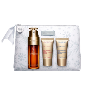 CLARINS GIFT PACK DOUBLE SERUM & NUTRI-LUMIERE COLLECTION
