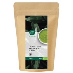 GOOD EARTH ORGANIC CLASSIC MATCHA POWDER 100G