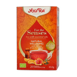 YOGI TEA SENSES NATURAL WELLBEING