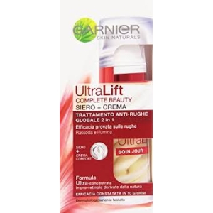 GARNIER ULTRALIFT SERUM+CREAM 50ML