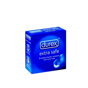 DUREX EXTRA SAFE CONDOMS X3