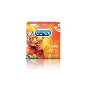 DUREX FEELS CONDOMS X3