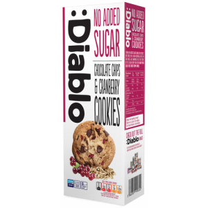 DIABLO CHOCOLATE CHIP & GOJI BERRIES COOKIES 135G