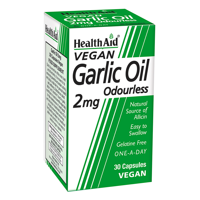 HEALTH AID MEGA GARLIC OIL X30