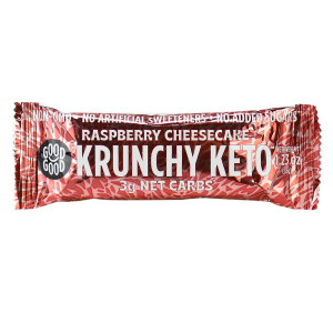 GOOD GOOD RASBERRY CHEESECAKE KRUNCHY KETO BAR 35G