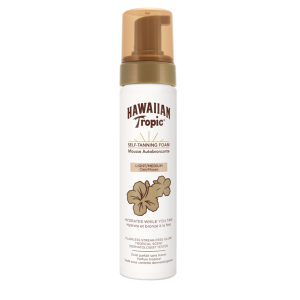 HAWAIIN TROPIC SELF TANNING FOAM LIGHT/MEDIUM  200ML