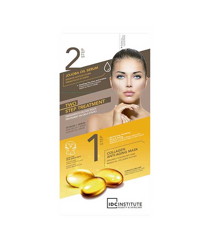 AQUARIUS COLLAGEN ANTI-AGING 3-D MASK