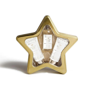 IDC INSTITUTE SCENTED BATH GOLD TIN STAR