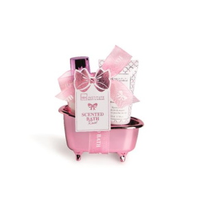 IDC INSTITUTE SCENTED BATH PINK MINI BATHTUB