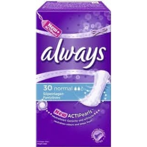 ALWAYS NORMAL PANTY LINERS X30