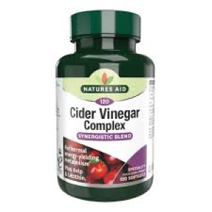 NATURES AID CIDER VINEGAR COMPLEX X 120 SOFT GELS