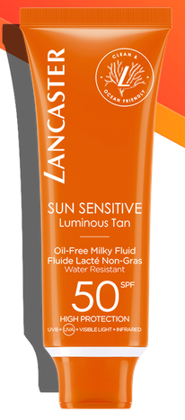 LANCASTER SUN SENSITIVE OIL-FREE MILKY FLUID SPF50 50ML