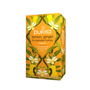 PUKKA LEMONGINGER&MANUKA HONEY X20