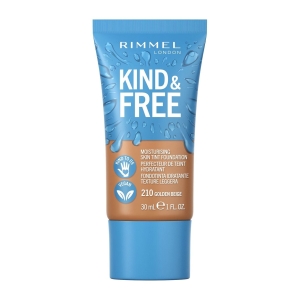 RIMMEL KIND & FREE MOISTURISING SKIN TINT FOUNDATION 210 GOLDEN BEIGE