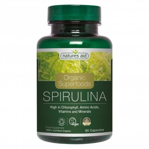 NATURES AID SPIRULINA CAPS X 90