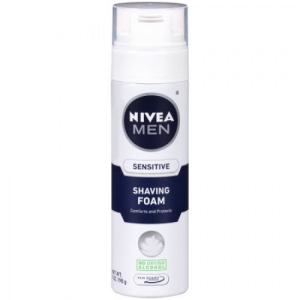 NIVEA SHAVING FOAM SENSITIVE 200ML