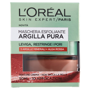 LOREAL ARGILLA PURE EXFOLIATING MASK 50ML