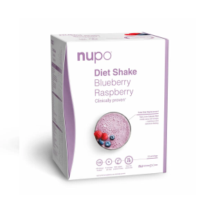 NUPO DIET SHAKE BLUEBERRY RASPBERRY X 12 SACHETS