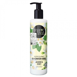 EUROBIO ORGANIC SHOP 40940E JASMINE & HONEY REFRESHING SHOWER GEL 280ML