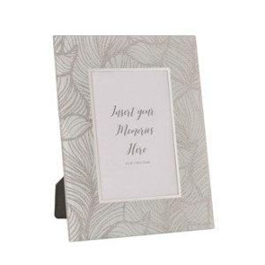 STRAITS T25933 SILVER LEAF PHOTOFRAME 4X6