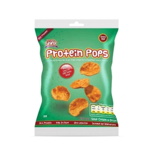 PROTEIN SNAX POPS SOUR CREAM & ONION