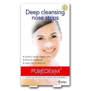 PUREDERM NOSE STRIPS X6