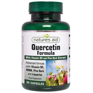 NATURES AID QUERCETIN FORMULA X 90 CAPSULES