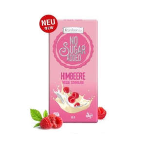 FRANKONIA WHITE CHOCOLATE & RASBERRIES 85G