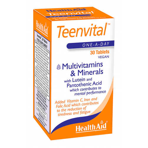 HEALTH AID TEENVITAL X30 TABLETS