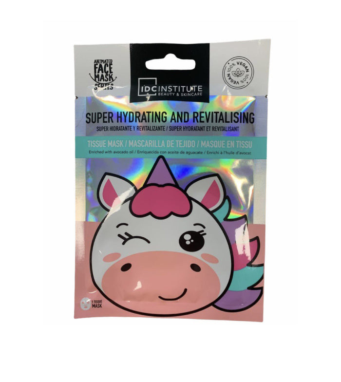 IDC INSTITUTE 77011 UNICORN FACE MASK HYDRATING REVITALI