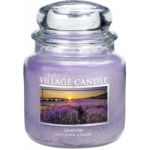 VILLAGE CANDLE LAVENDER 389G