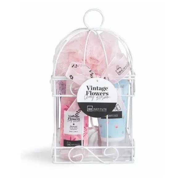 IDC INSTITUTE 80160 VINTAGE FLOWERS CAGE X 5 PIECES