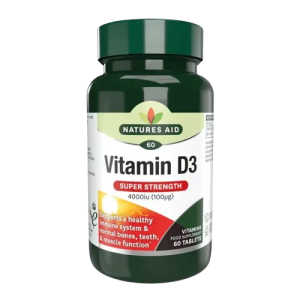 NATURES AID VITAMIN D3 400IU X 60 TABLETS